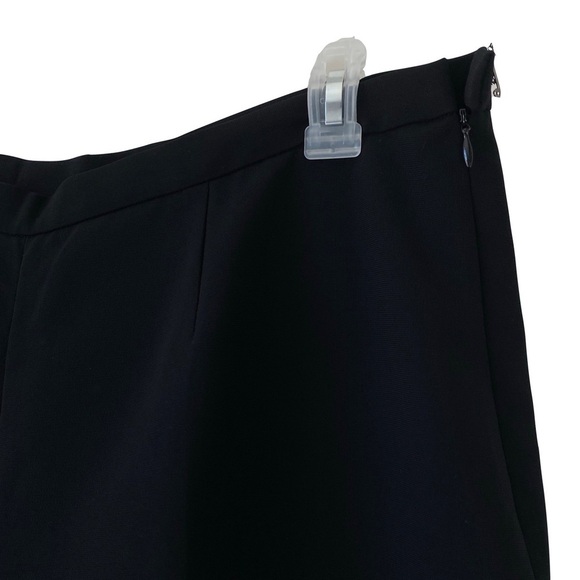 Le Suit Separate Dress Slacks Black Polyester Fully Lined Size 16 - Picture 4 of 12